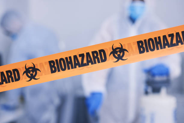 Professional Infectious Disease Decontamination technician working in Pedricktown, NJ
